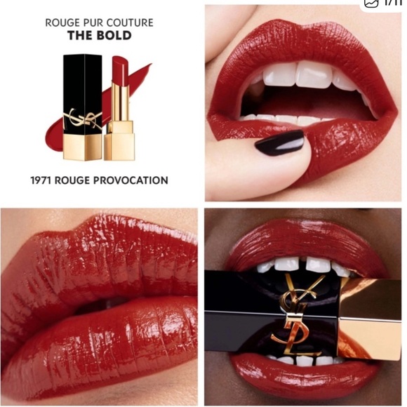 Yves Saint Laurent Rouge Pur Couture Lipstick - The Bold 1971 Travel Size - Picture 1 of 5
